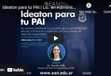 Ideaton para PAI en Administración de Negocios en Internet