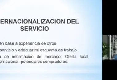 Exportación de servicios y conocimientos