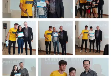 Entrega de certificados en la Fundación Lamroth Hakol