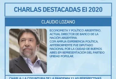 Claudio Lozano en el II Encuentro Internacional EAN