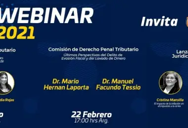 Webinars de la Revista Jurídica de Derecho Tributario