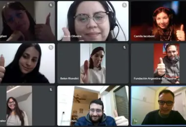 Los alumnos presentaron el informe final a FUNADEP 