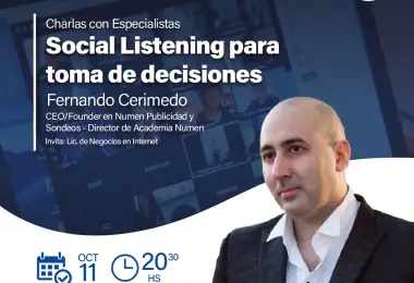 Masterclass: Social Listening para toma de decisiones