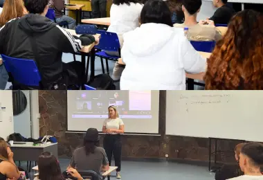 Graduados de Negocios Internacionales compartieron su experiencia con alumnos de 1er año