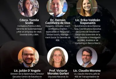 Docentes confirmados para la diplomatura en RSE