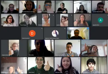 Alejandro Biancotto visitó a alumnos de Factor Humano
