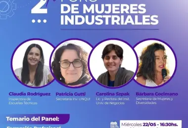Carolina Szpak en el II Foro de Mujeres Industriales