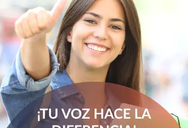 ¡Tu voz hace la diferencia! 
