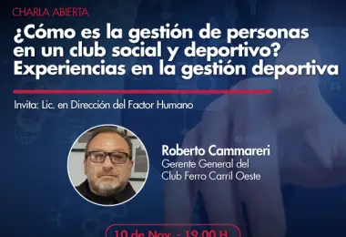 Gestión de personas en un club social y deportivo