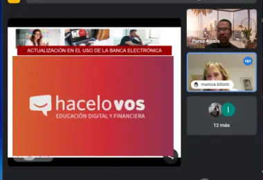 Nuevos estudiantes finalizaron su capacitación en banca electrónica a través del programa "Hacelo Vos"
