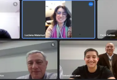 Sahdes recibió una calculadora virtual elaborada por los estudiantes de Contador Público