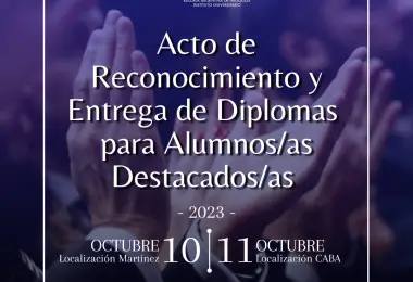 Reconocimiento y entrega de diplomas a alumnos destacados