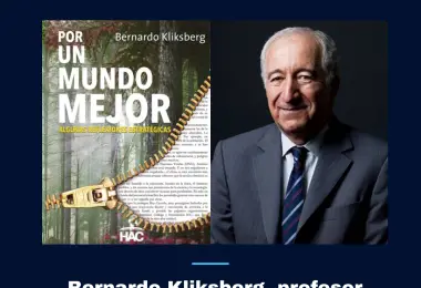 Bernardo Kliksberg presentó su nuevo libro en EAN