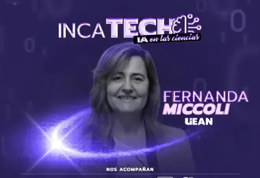 Fernanda Miccoli en el "incaTECH IA en las ciencias"