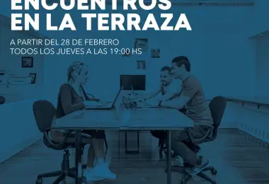 Encuentro en Hashtag Coworking con Grupo Partners