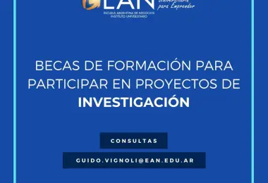 Becas de formación e investigación en proyectos