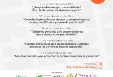 Ciclo de charlas contables e impositivas